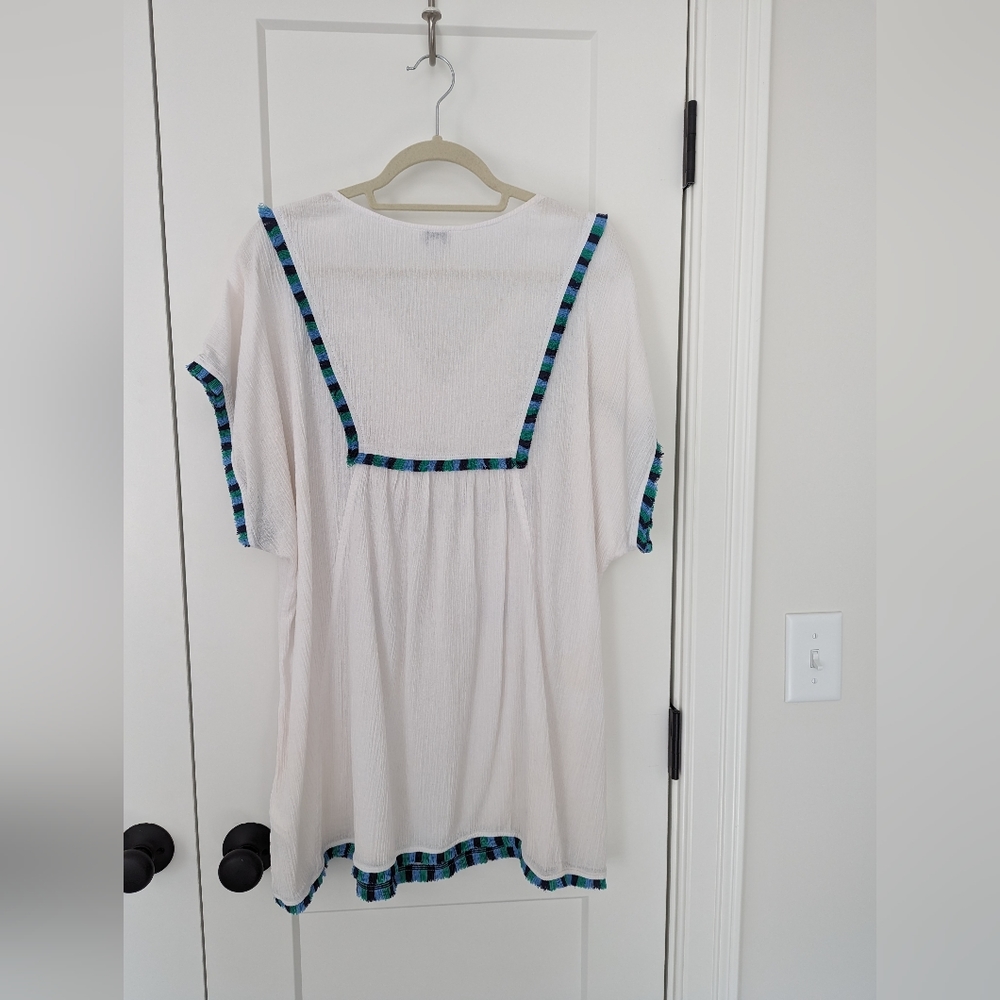 JCrew NWOT gauze cotton cover up
